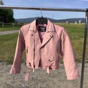 Pink Biker Jacket